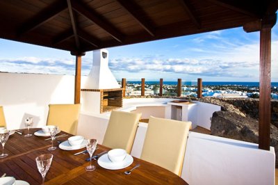 5 Bedroom villa with amazing panoramic ocean views in Playa Blanca