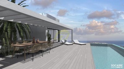 Fantastic 1450 m2 plot with building license in Playa Blanca