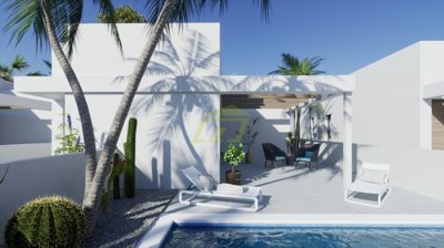 Exciting new build development of detached villas with private pool in Playa Blanca