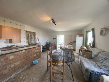 LIVING ROOM AND KITCHEN