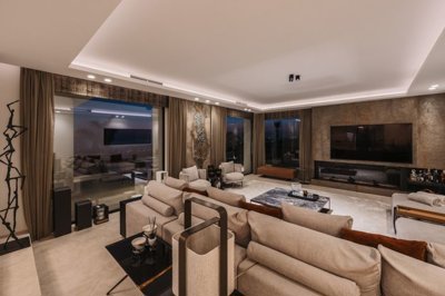 Living room by night