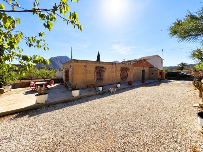 Image No.1-Maison de campagne de 2 chambres à vendre à Hondón de los Frailes