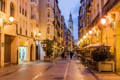 logrono-spain-october-pedestrian-calle-portal