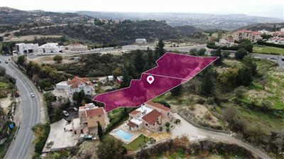 Two residential plots in Tsada, Paphos