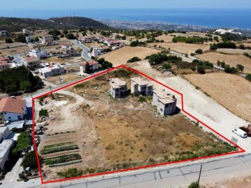 Incomplete residential development in Koili, Paphos