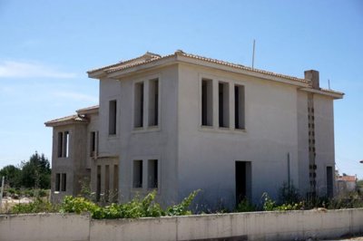 Incomplete residential development in Koili, Paphos