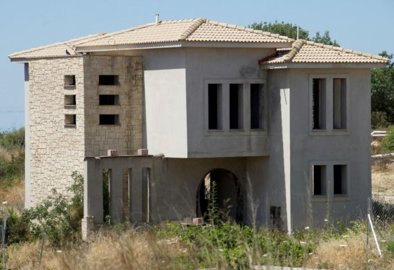 Incomplete residential development in Koili, Paphos