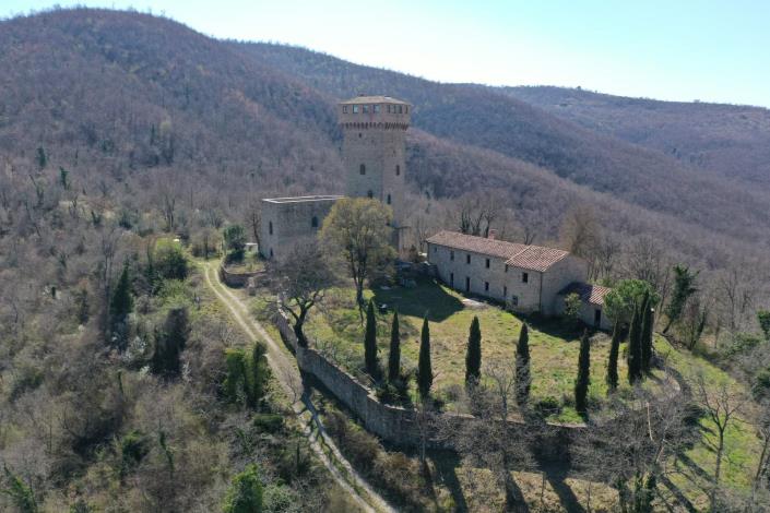 Image No.1-Châteaux de 7 chambres à vendre à Passignano