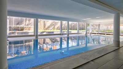 large indoor pool