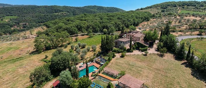 Image No.1-Propriété de 14 chambres à vendre à Greve in Chianti